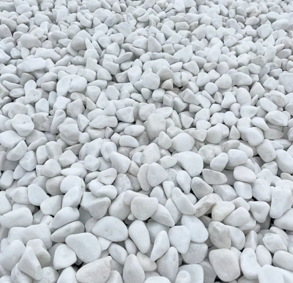 Galet blanc pur