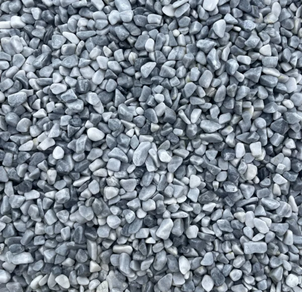 Galet gris bleuté