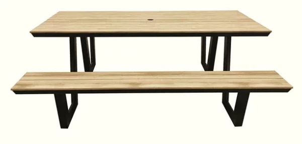 Table avec Banc 200x175 cm