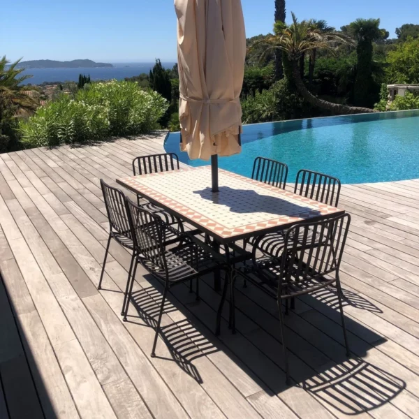 Table rectangulaire Mozaik
