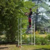 Échafaudage Roulant de Jardin Tout-Terrain – Hailo HobbyStep 4M