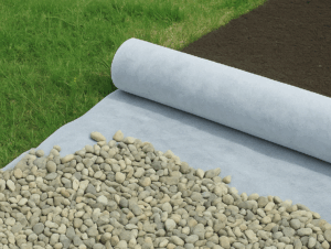 pose de géotextile