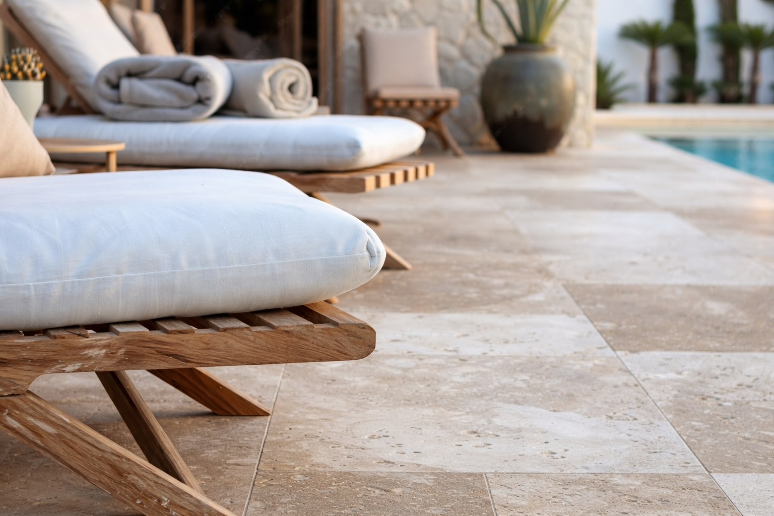 entretien du travertin en pierre naturelle