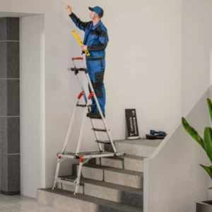 Plateforme escalier professionnelle Hailo TP2 PRO en aluminium