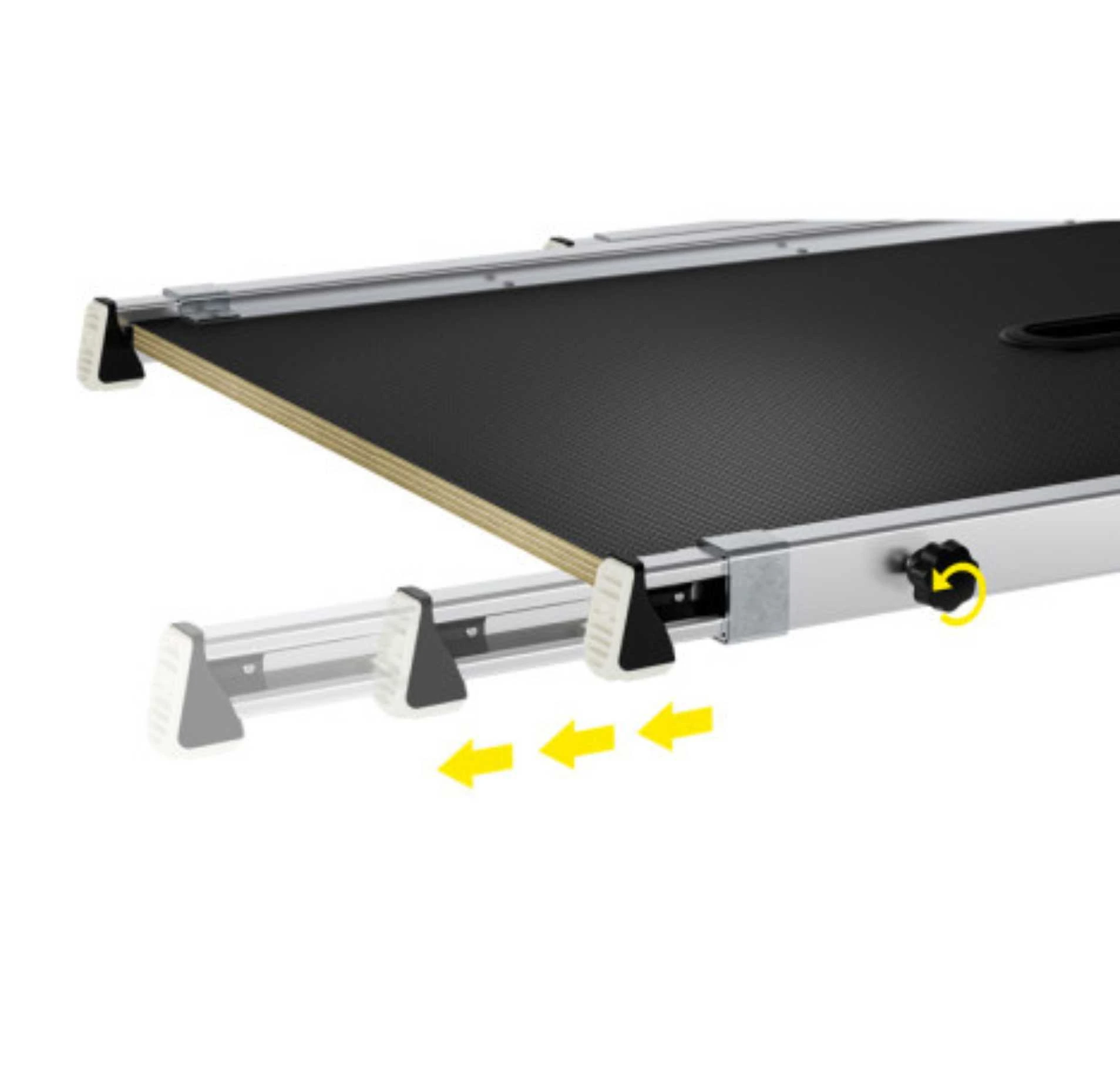 Plateforme escalier professionnelle Hailo TP2 PRO en aluminium